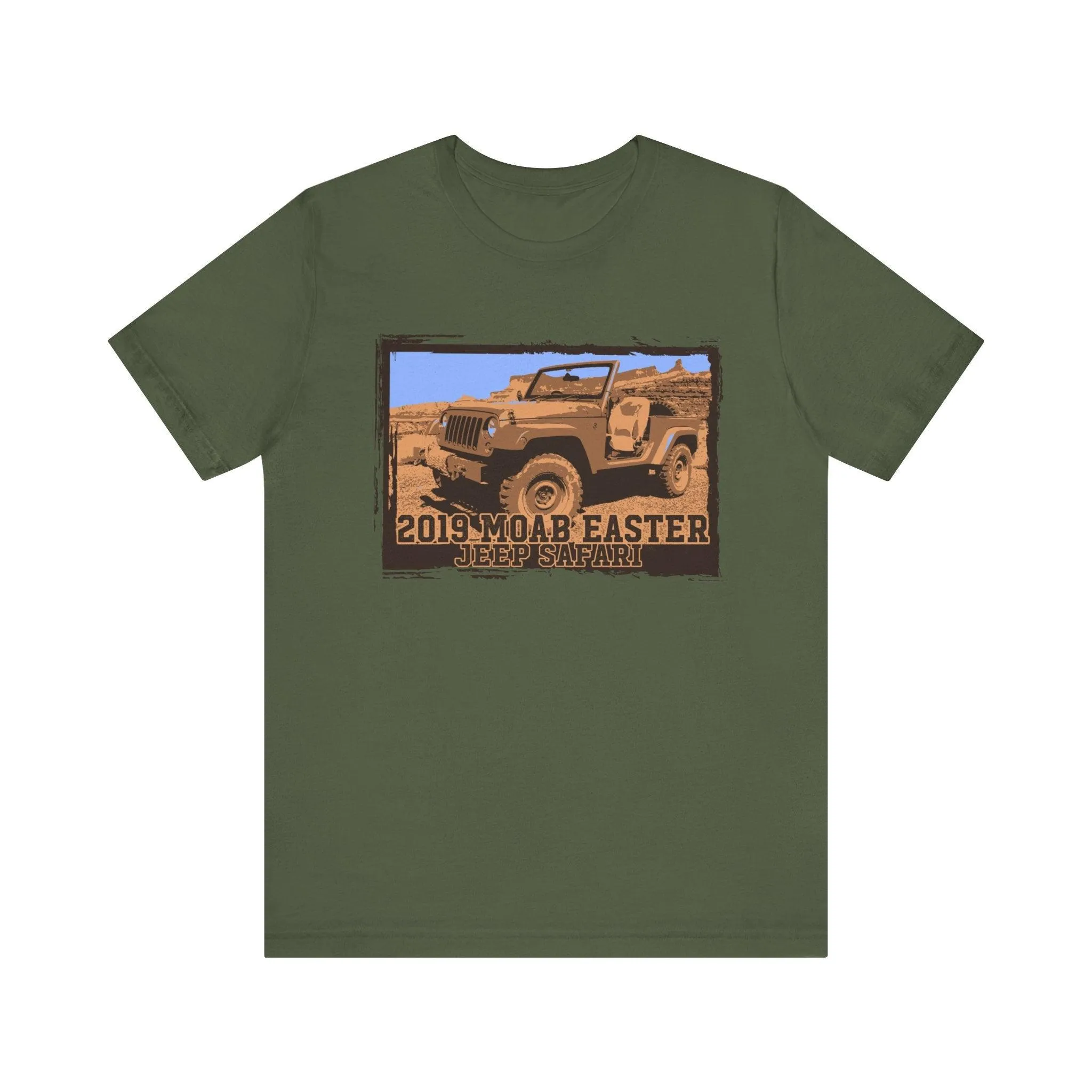 80s Moab Easter Jeep Safari T Shirt