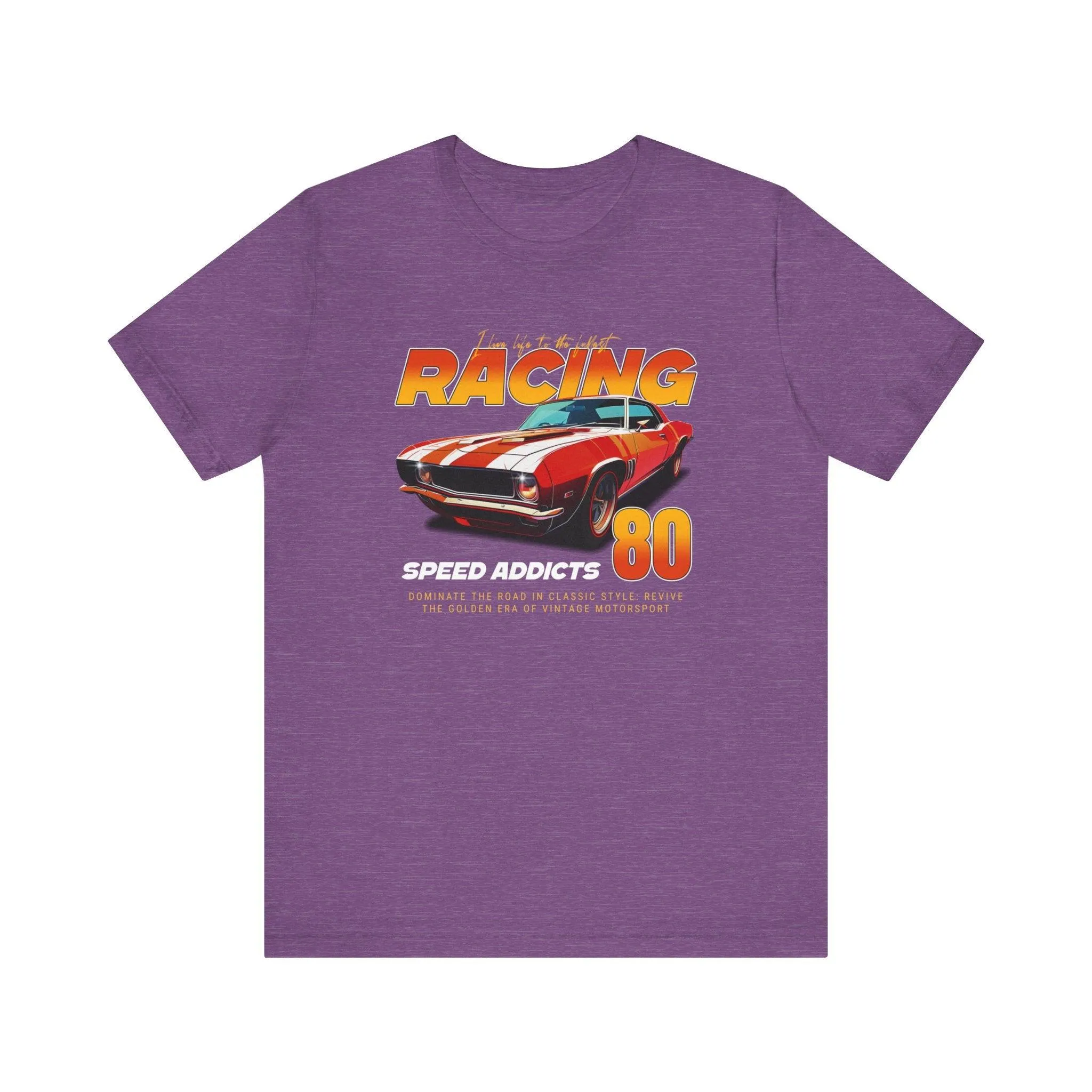 80s Racing Speed Addicts T Shirt