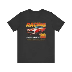 80s Racing Speed Addicts T Shirt