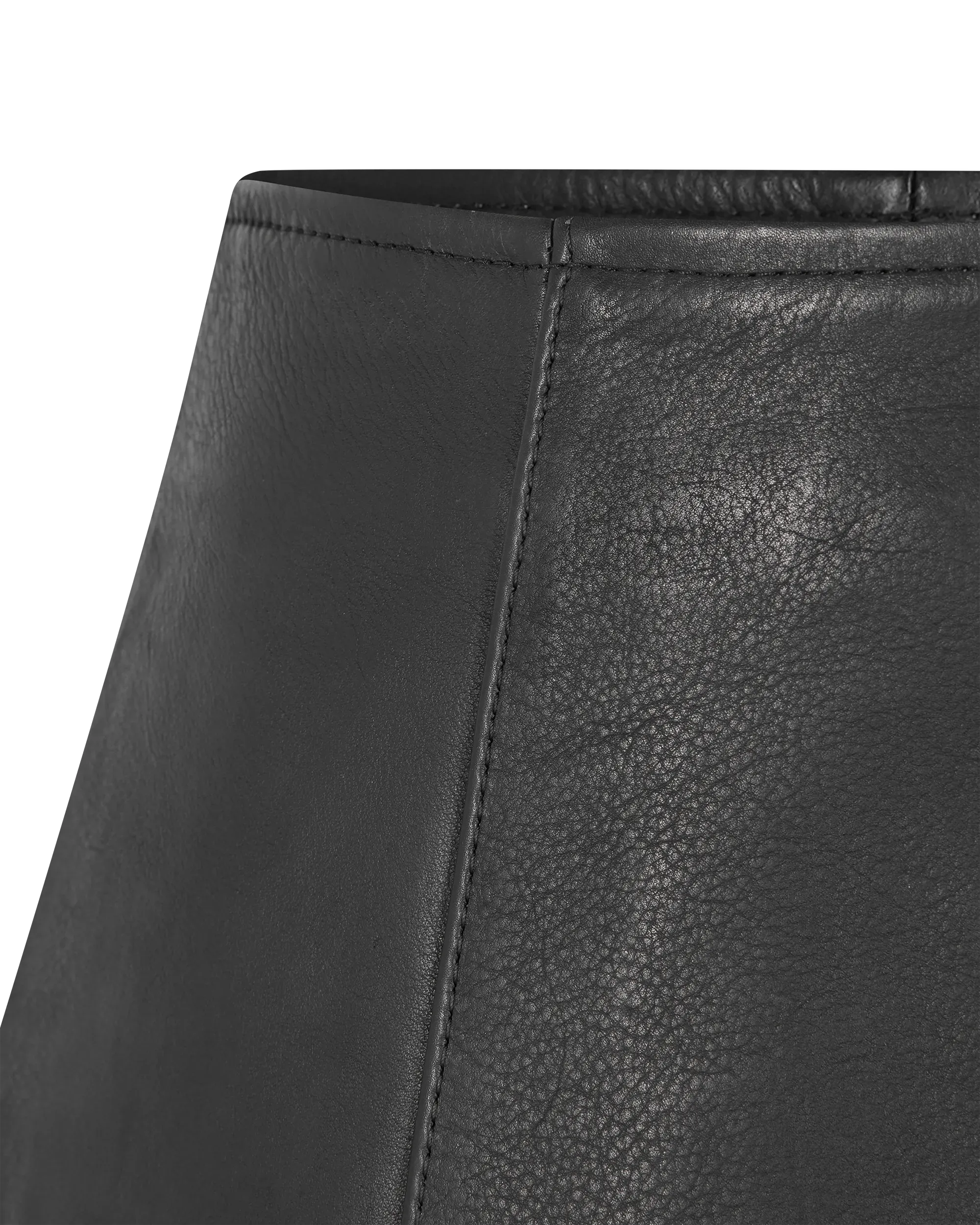 Cillian Leather Mini Skirt