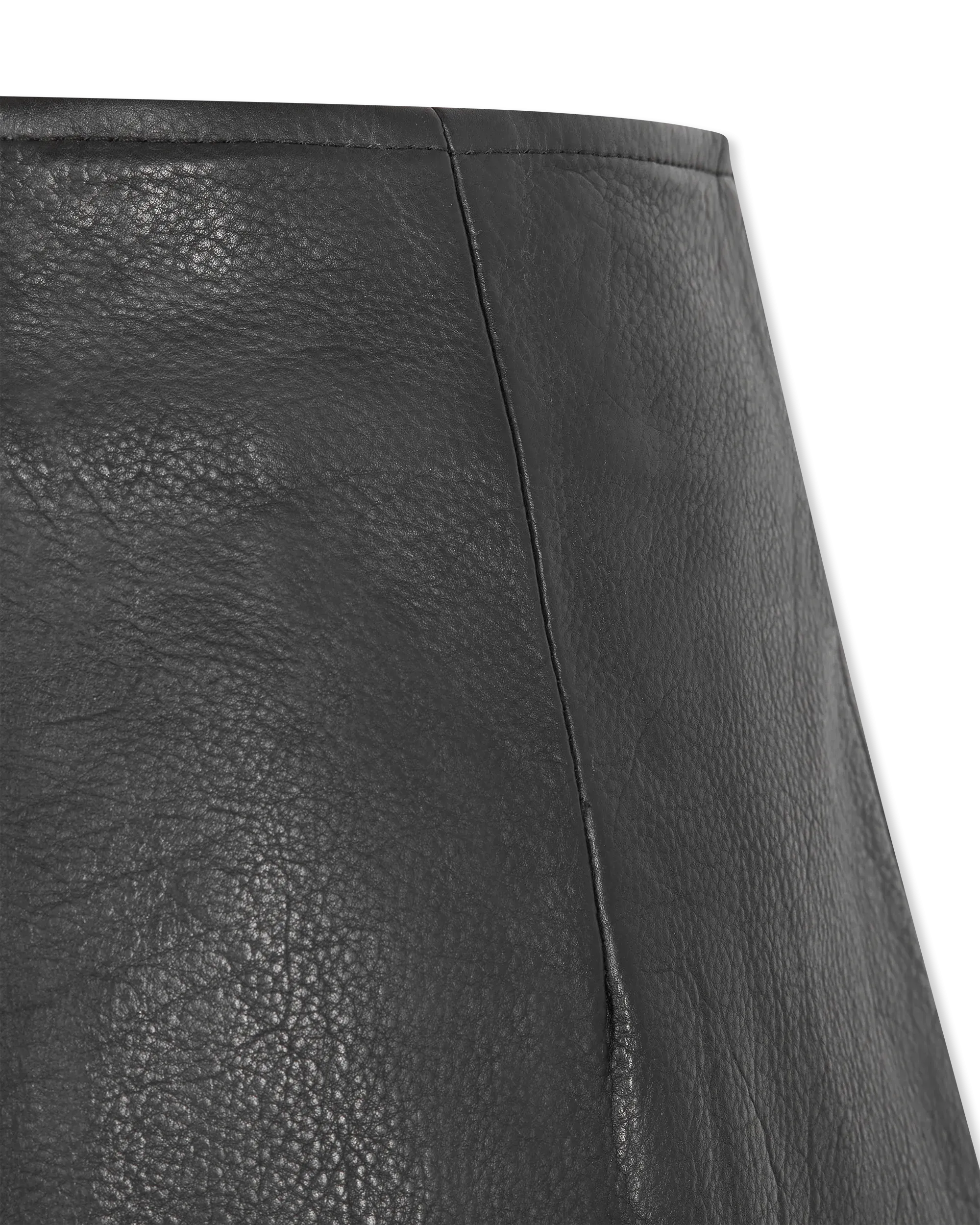 Cillian Leather Mini Skirt