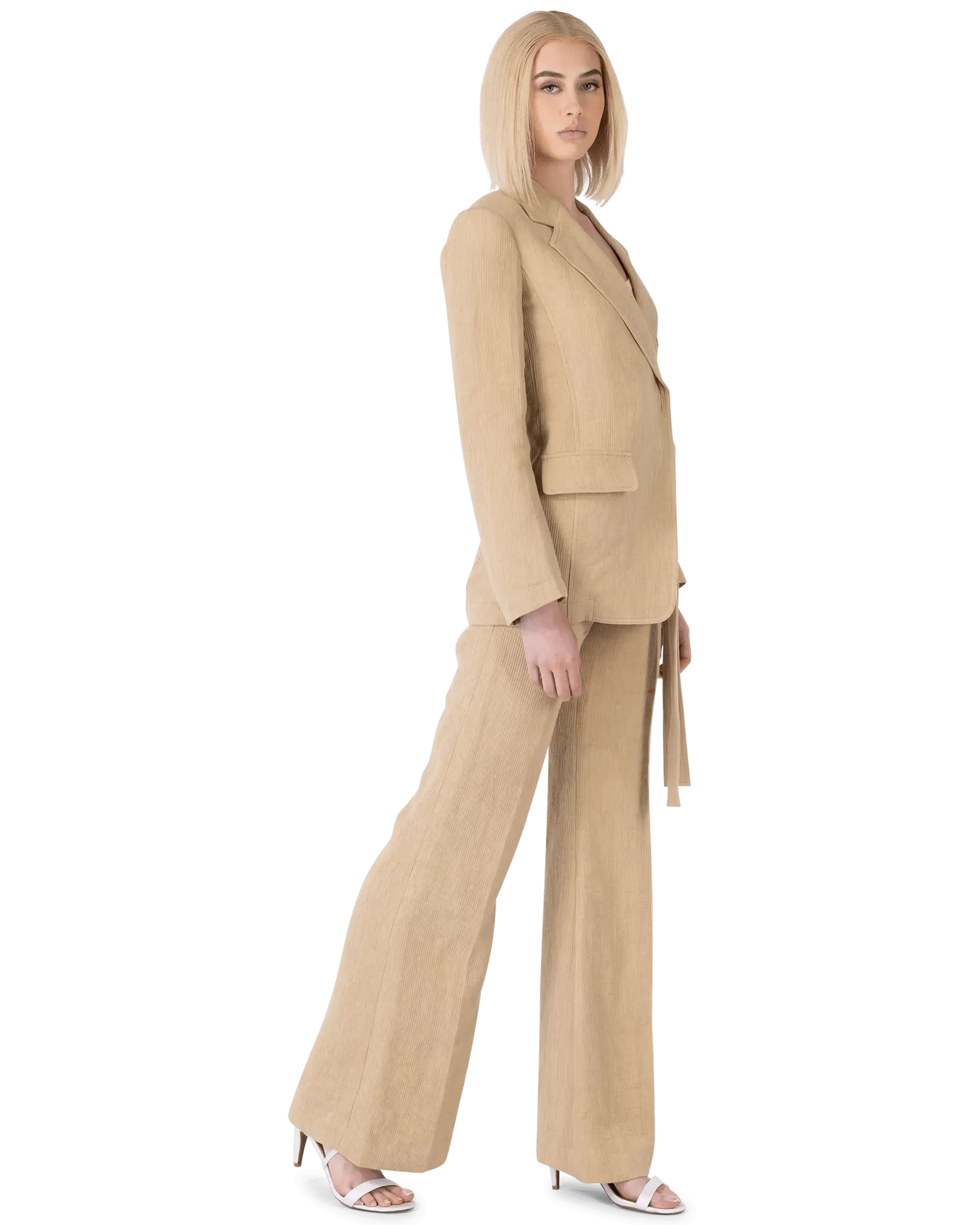 Corduroy Wide Leg Pants