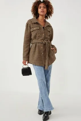 Hank Houndstooth Coat