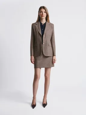 Mini houndstooth jacket