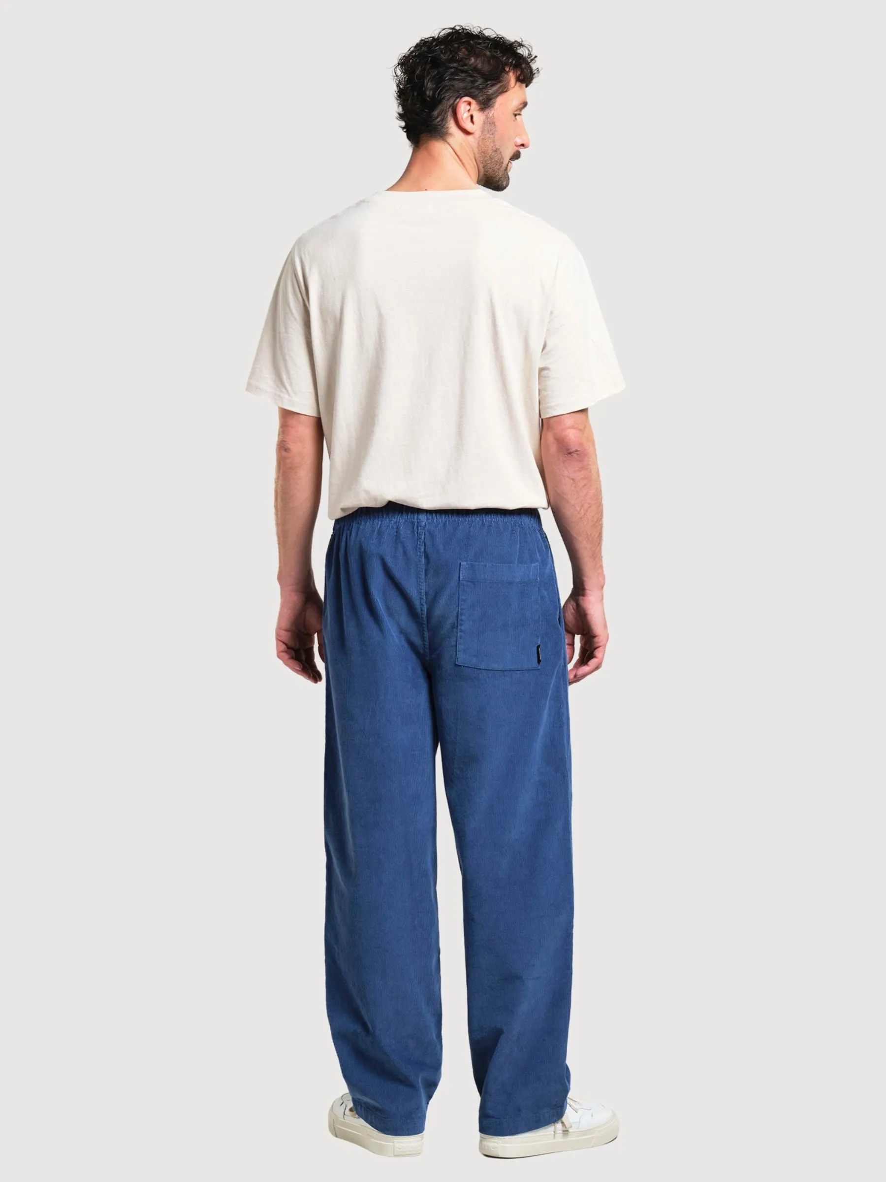 Pants Kitmoller Corduroy True Blue Man | Dedicated