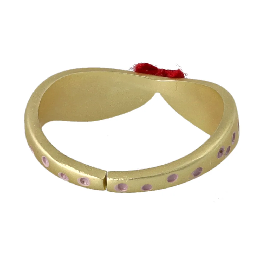 Polka Dot Round Collar Open Ring