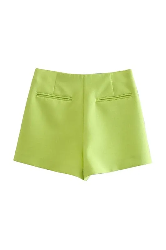 PZ067 High Waisted Hot Shorts