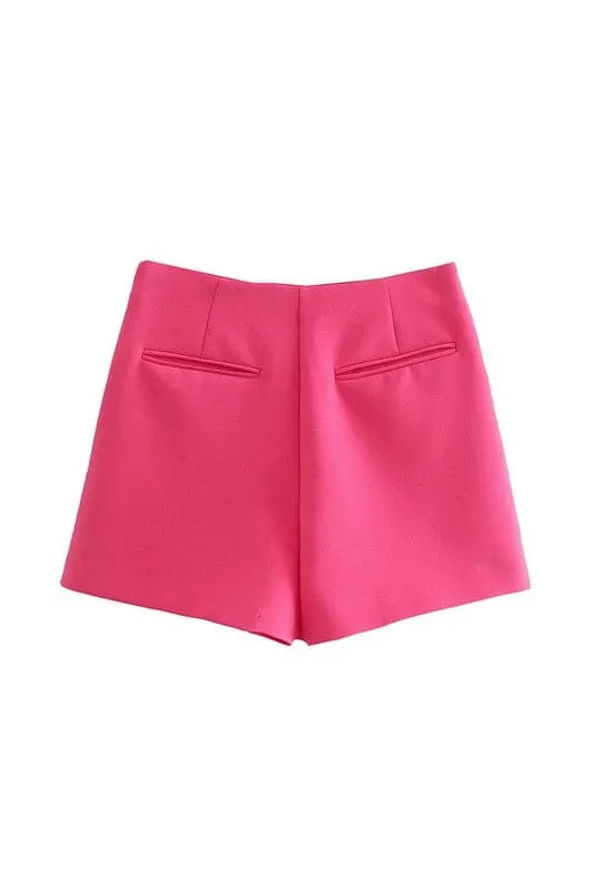 PZ067 High Waisted Hot Shorts