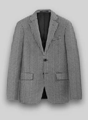 Shepherd's Plaid Wool Jacket