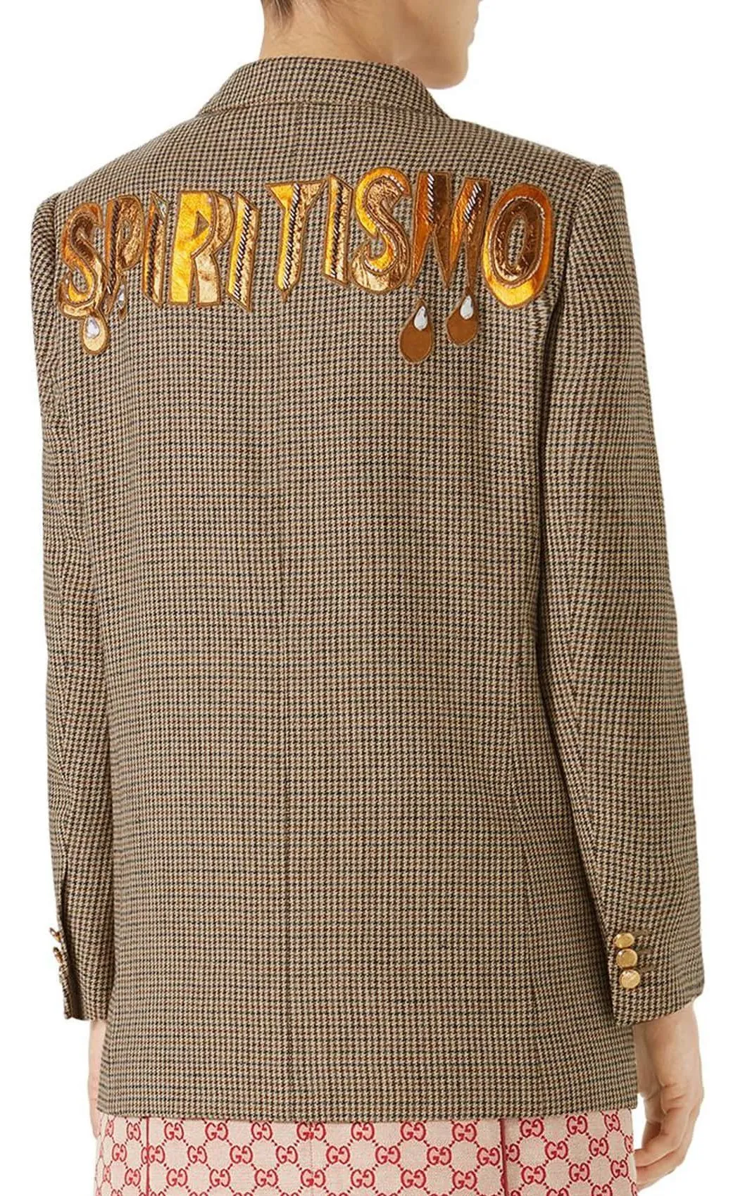 'Spiritismo' Houndstooth Blazer