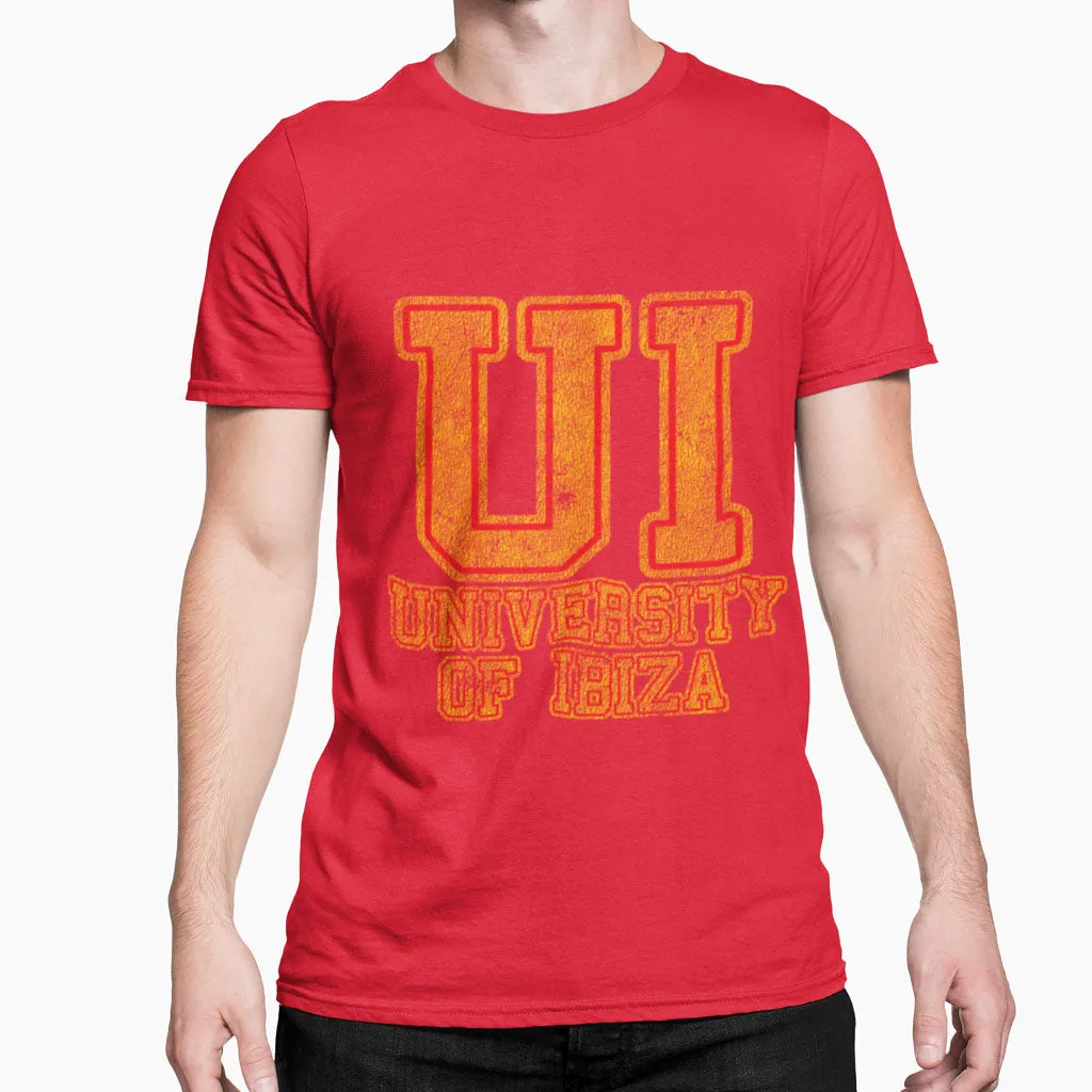 University of Ibiza Men's Tee College Logo