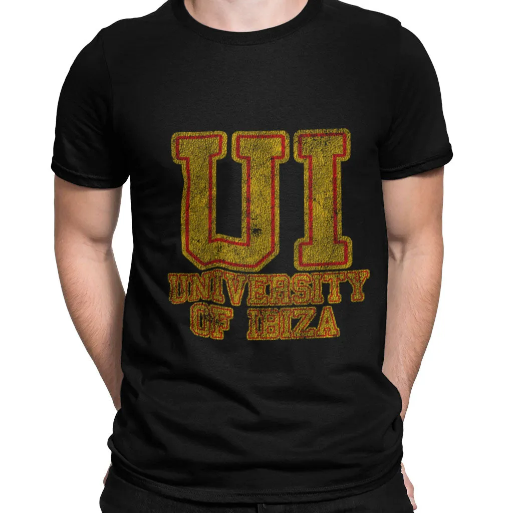 University of Ibiza Men's Tee College Logo