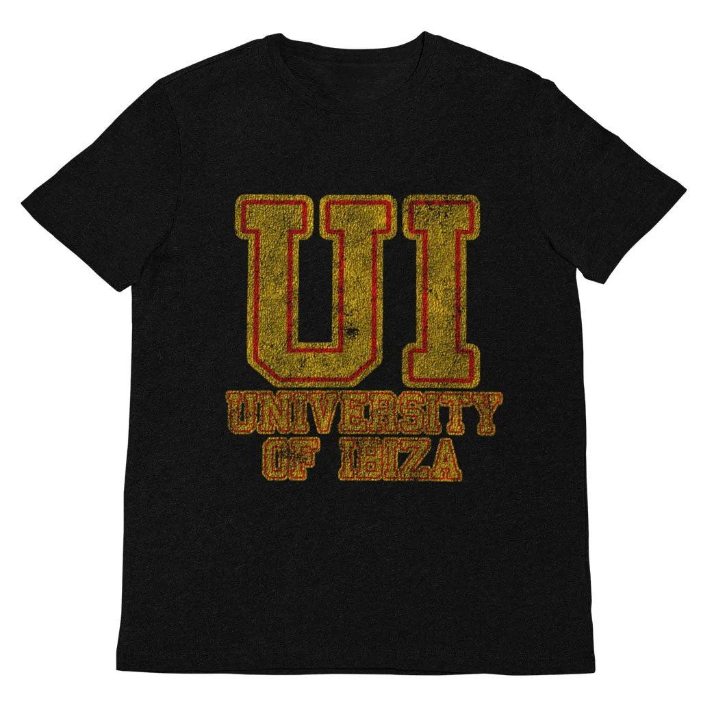 University of Ibiza Men's Tee College Logo