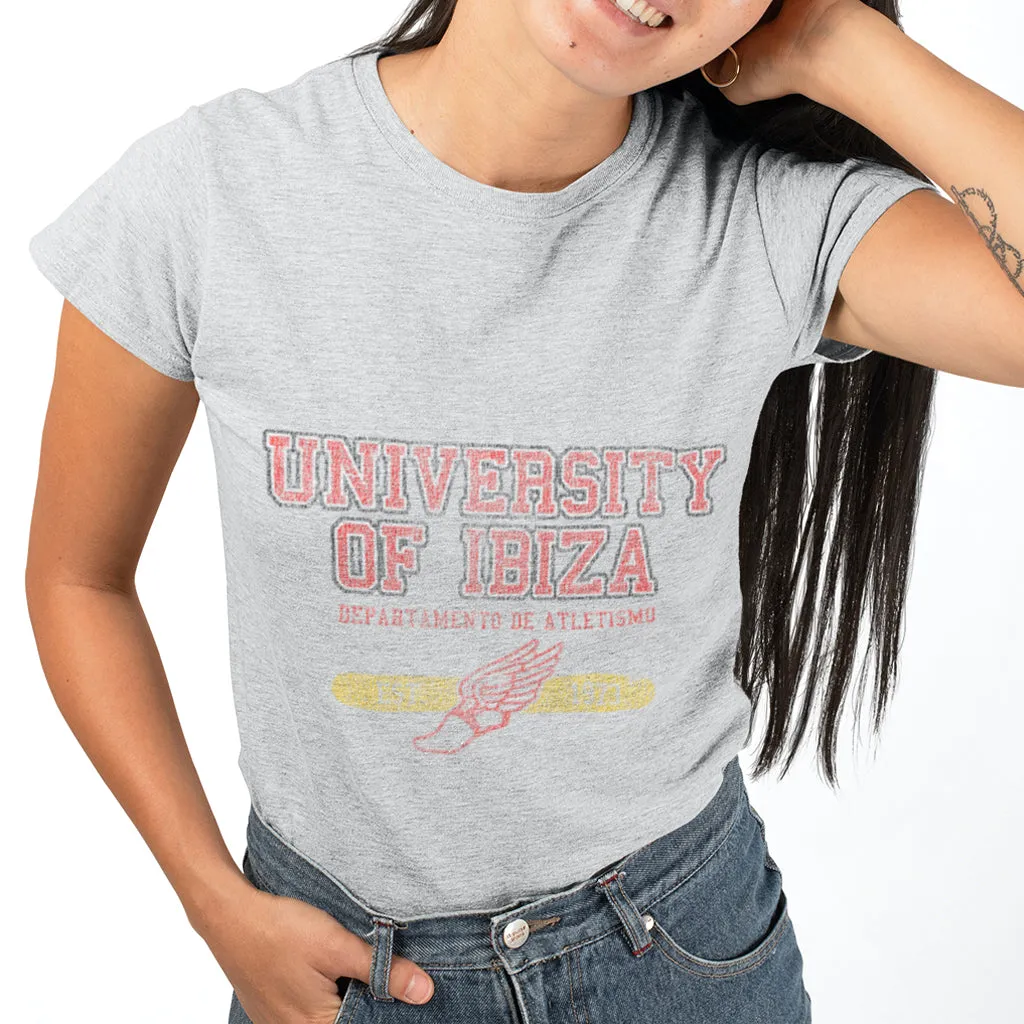 University of Ibiza Women's T-shirt Athletics Department