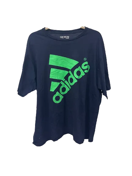 Vintage Adidas Navy Blue T-shirt X Large