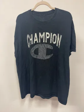 Vintage Champion navy Blue T-shirt X Large