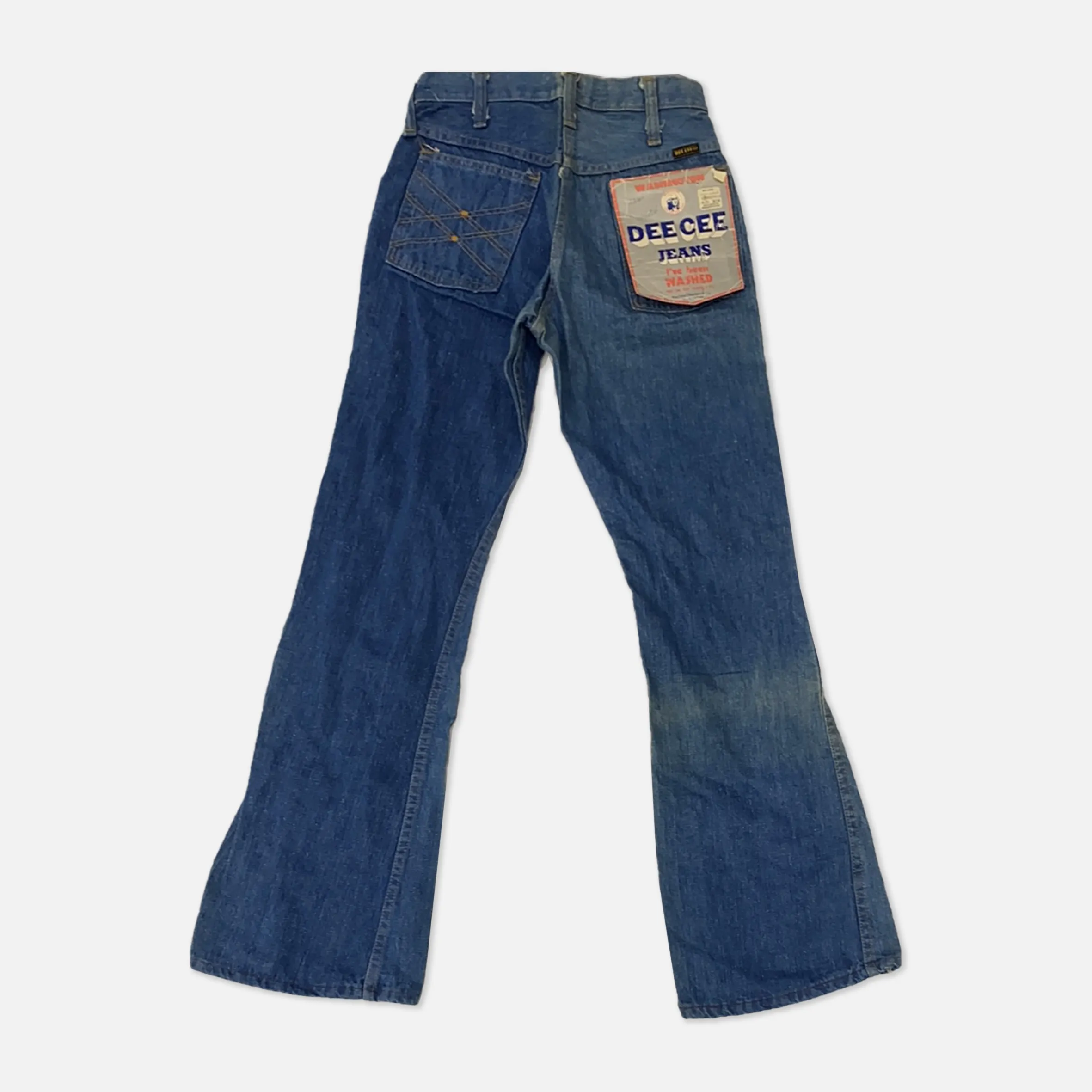 Vintage Dee Cee Denim Boot Cut Flared Jeans - W30