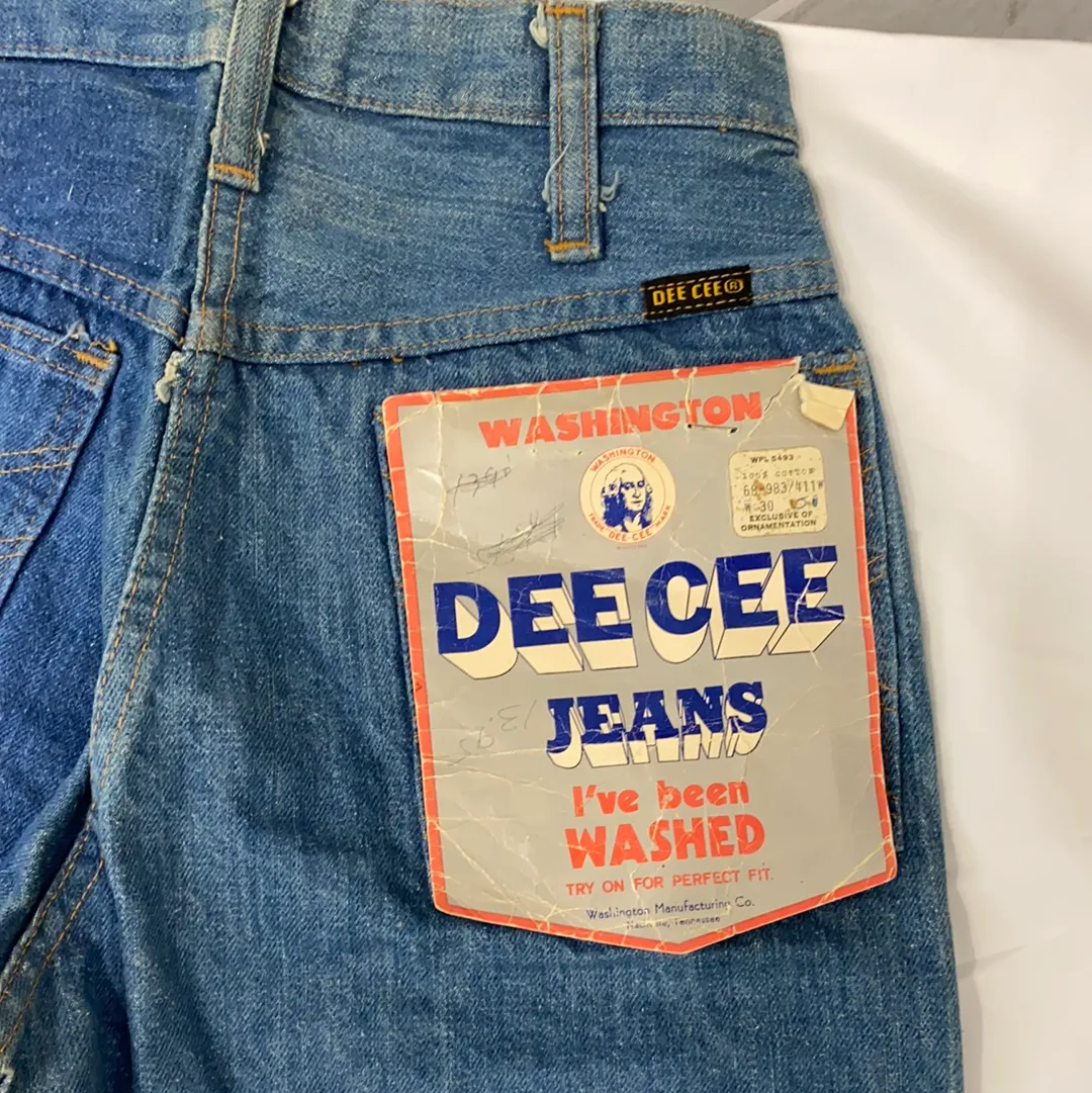 Vintage Dee Cee Denim Boot Cut Flared Jeans - W30