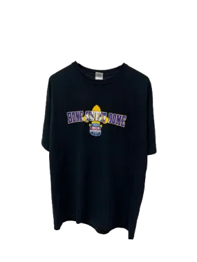 Vintage Louisiana State University Tigers T-Shirt Black XLarge