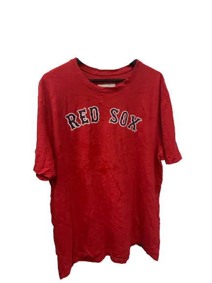 Vintage MLB Boston Red Sox 50 Red T-Shirt XX-Large