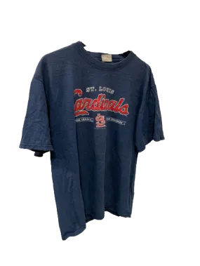 Vintage MLB St. Louis Cardinals Blue T-Shirt Large