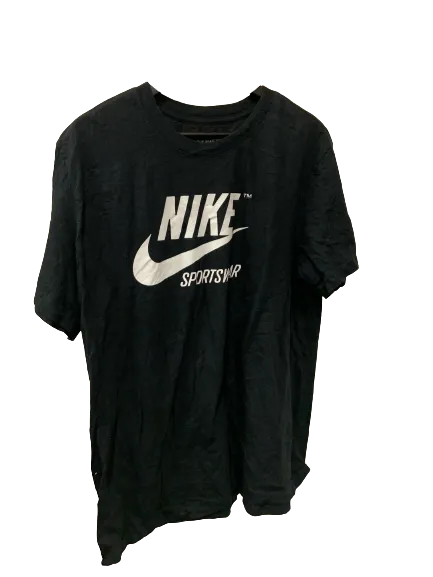 Vintage Nike Sportswear Black T-Shirt X-Large