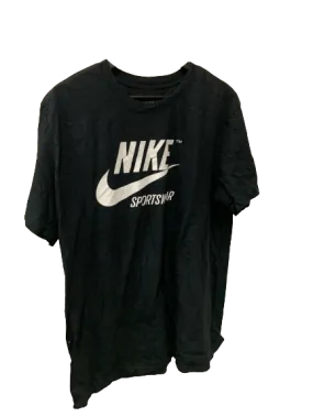 Vintage Nike Sportswear Black T-Shirt X-Large