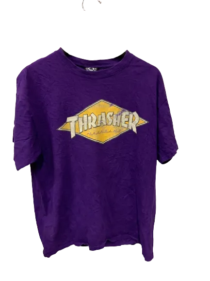 Vintage Purple Thrasher T-shirt Medium