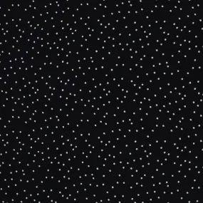 Viscose Lawn - Dotty - Black